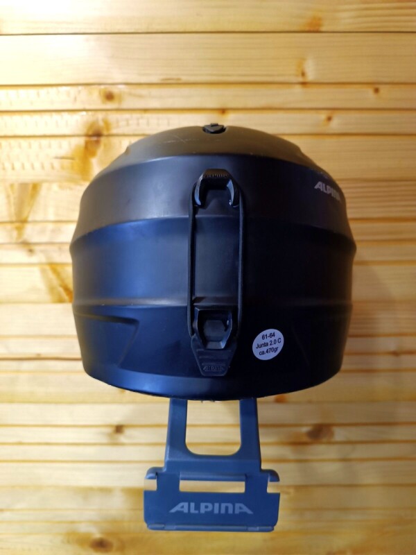 PRILBA ALPINA BLACK-BLUE 61-64CM